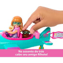 Barbie Fantasy Chelsea Conjunto Piloto De Avião