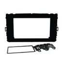 MOLDURA FIAMON 2 DIN NOVO POLO/ VIRTUS 18 PRETO