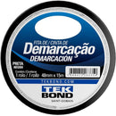Fita Para Demarcação De Solo Pvc Preta 48mmx15m