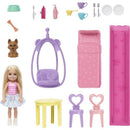 Barbie Family Casa Da Chelsea Transformável Com Acessórios E Boneca