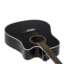 Violao Aco London Le30c Bk Strinberg