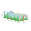 Cama Mobili Infantil Safari Girafa