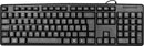 Teclado K-mex Standard Preto Usb Cabo Longo