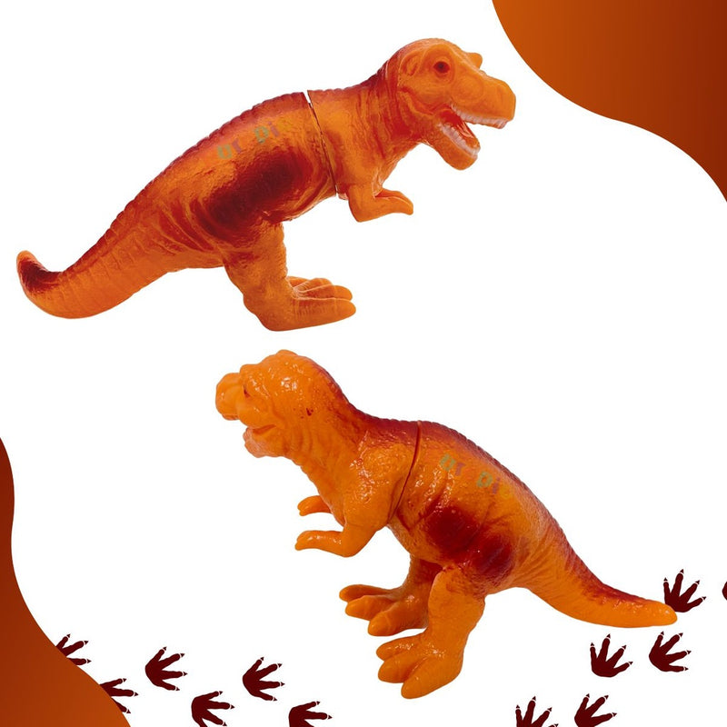 Dinossauro Brinquedo Vinil Boneco Infantil Dino Rex