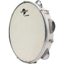 Pandeiro 10” Premium Pele Branca SamBrasil Liverpool Branco