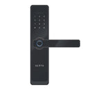 Fechadura Digital De Embutir Wi-fi Com Biometria Esf-de4000b Preto Elsys