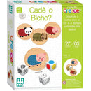 Brinquedo Educativo Cade O Bicho Em Madeira 27 Peças