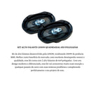 Kit Falante Quadriaxial 6x9 Pol 200w 4r Cz Leson