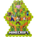 Quebra-cabeça Cartonado Minecraft Formato 98 Pecas