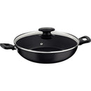 Panela Wok Loreto 28cm Com Tampa Vidro