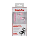 FONE DE OUVIDO EVUS F-09 INTRA AURICULAR PREMIUM ROSA