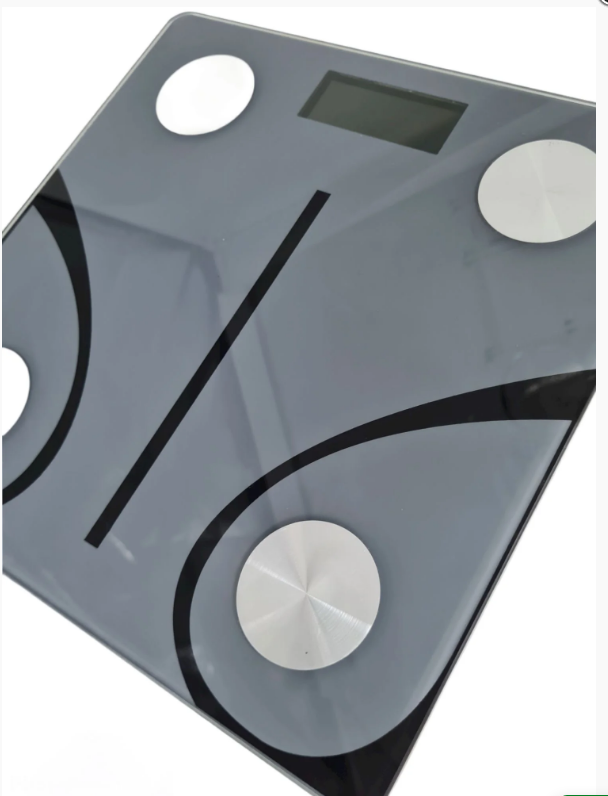 Balança Digital Smart Bluetooth Quadrada De Vidro Ate 180kg