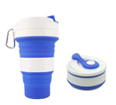 Copo Ecológico Retrátil Silicone Grande Dobrável 550ml