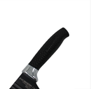 Jogo De Facas 6 Peças Aço Inox Knife Set Preto