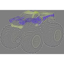 Hot Wheels Monster Trucks Veículo Escala 1:64 - Caixa Com 08 Unidades