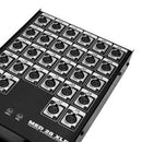 Painel Medusa 28 Furos Xlr Com Conectores Wireconex