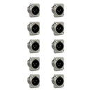 Conector  Xlr Macho Wc 1033 10 Unidades Painel Wireconex