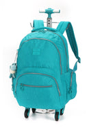 Mochila Infantil Juvenil De Rodinhas 360° Verde Up4you