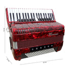 Acordeon 120 Baixos 41 Teclas Ta 12020 Vermelho Thommasi