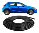 Borracha Protetora Borda Portas Carro Universal 10 M Preta
