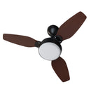 Ventilador De Teto Legacy Led 3p Bivolt Preto Ventisol
