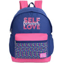 Mochila College Tween Self Love Com Glitter E Bolso