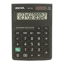 Calculadora De Mesa Zeta Zt712 12 Dígitos Preto