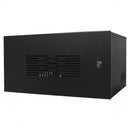 Mini Rack Max Eletron 19" 05 X 350mm Porta Perfurada - Preto