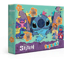 Quebra-cabeça Cartonado Stitch 3 Em 1 – Quebra-cabeça, Dominó E Jogo Da Memória