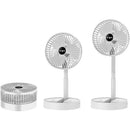 Ventilador Mesa Portátil Recarregável Usb 5v Br