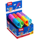 Tesoura Escolar Tris Class Duo 13cm 4 Cores Display Com 24