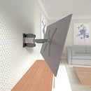SUPORTE MULTIVISÃO TRIARTICULADO + INCLINAÇÃO PARA TV DE 14 A 56" PRETO