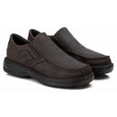 Sapato Casual Conforto Couro Marrom - RT8005NBKCFE
