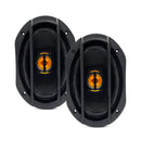 Kit Af 6x9 110w Rms 4r Quadriaxial Jb69 Flex Preto Par Leson