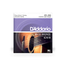 Cordas Para Violão Aço D Addario Bronze 80/20 Ej13-b+pl011 011" 052" Corda Extra Pl010