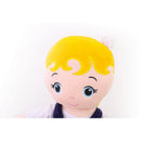 Boneca De Pelúcia Flora Com Vestido Marinho 35cm