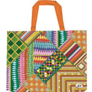 Sacola Plástica Shopping Bag 43x43x12cm Sortida (pacote Com 12)