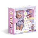 Boneca Babies Banho E Sonho 35cm Com Acessórios De Higiene Bucal