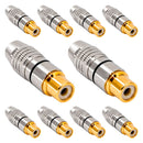 Jack Rca Profissional Preto Storm 10 Unidades