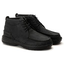 Coturno Casual Conforto Couro Preto - RT8004NBKPTO
