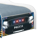 Cama Carro De Polícia Kids Solteiro