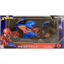 Moto Spider-man Webcycle à Fricção