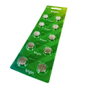 Bateria Lr43 Ag12 10 Unidades Elgin