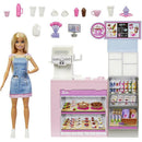 Barbie Profissoes Boneca Loira Conj. Cafeteria