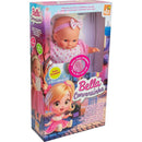 Boneca Bella Conversinha 38cm Com Mecanismo De Som E Corpo De Tecido