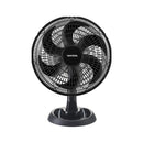 Ventilador De Mesa Turbo 6p 30cm Preto 127v Preto Premium Ventisol