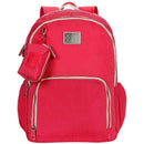 Mochila Trendy Colors Pink/bege Com Compartimento Para Notebook