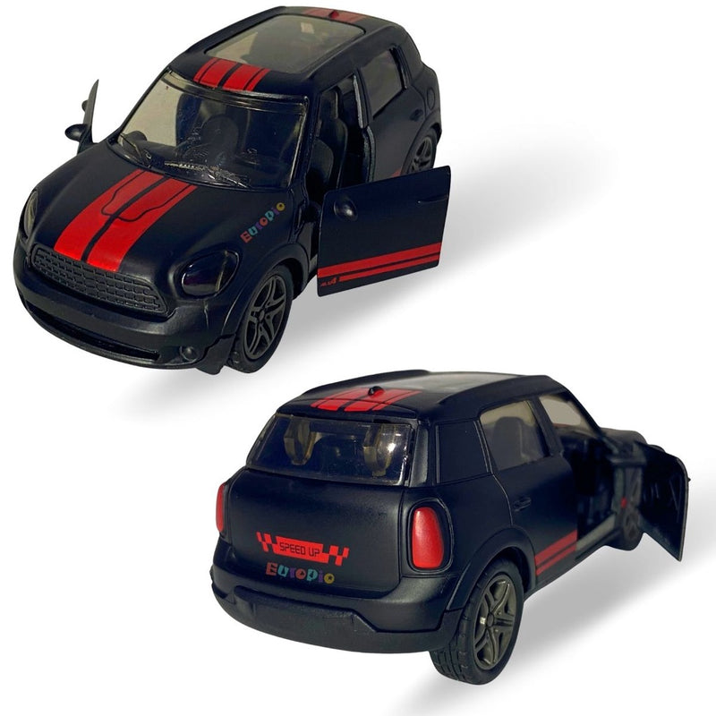 Carrinho De Ferro Miniatura Cooper Countryman Abre As Portas