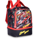 Mochila Infantil Com Rodinha Fast Machine G Com Estojo E Lancheira – Kit Completo