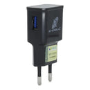 Carregador Tomada Usb Duplo Preto Flex